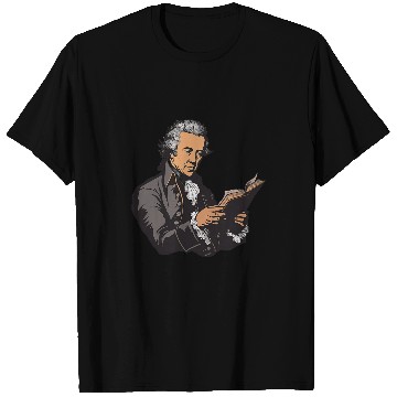 Discover Book Fun Alexander Hamilton Reading A Book T-Shirts