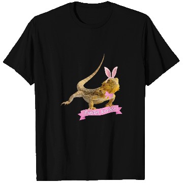 Discover Bearded Dragon Pet Easter Bearded Dragon Funny Spring Lizard Bearded T-Shirts