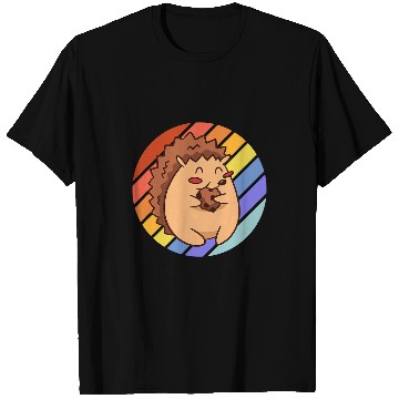 Discover Hedgehog Pet Little Hedgehogs eats cookie 2 T-Shirts