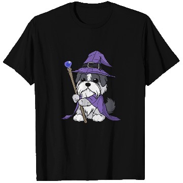 Discover Schnauzer Pet Wizard Funny Dog Magic 2 T-Shirts