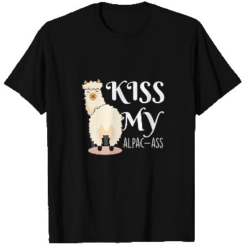 Discover Llama Pet Funny kisss My Alpacass T-Shirts
