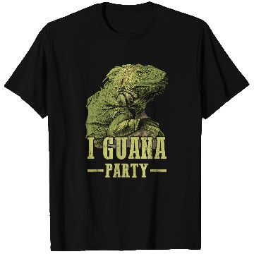 Discover Iguana Pet hunter Party for boys Iguanas Iguana Lizard men T-Shirts