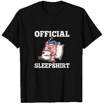 Discover Pig Pet Official sleep Pig 01 T-Shirts