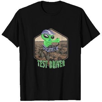 Discover Aliens UFO Persy Perseverance Mars Rover Alien NASA T-Shirts