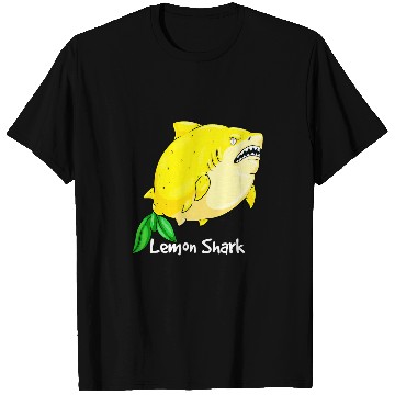 Discover Shark Pet Lemon Shark Yellow Animal Pun Megalemon T-Shirts