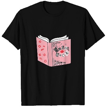Discover Book Fun Mean Girls Burn Book Side View T-Shirts