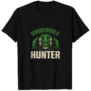 Discover Alligator Pet Hunter Wildlife Lizard Alligator Reptile Predator 2 T-Shirts