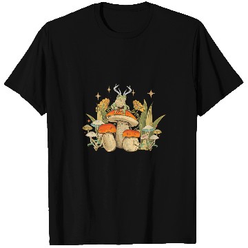 Discover Frog Pet Cottagecore Jackalope Frog Mushrooms Ooutdoors Camping T-Shirts