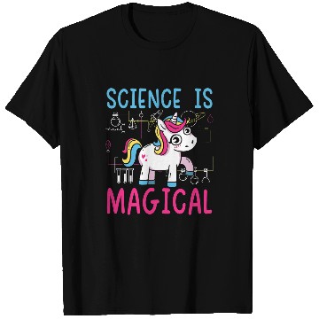 Discover Unicorn Pet Science Is Magical Unicorn Squad Biology Chemistry Lover T-Shirts