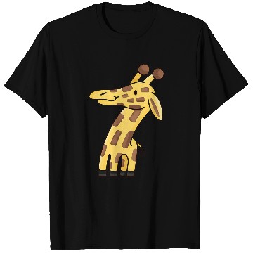Discover Giraffe Pet th Birthday Party Animal Number T-Shirts