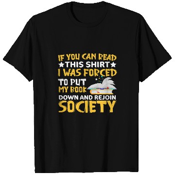 Discover Book Fun Rejoin Society Book Lover Bookworm Libary T-Shirts