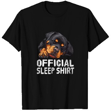 Discover Rottweiler Pet Official Sleep T-Shirts