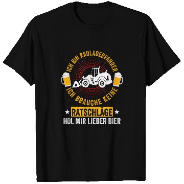 Discover Bulldozer Fun Mens Wheel Loader Construction Worker Construction Site Construction T-Shirts