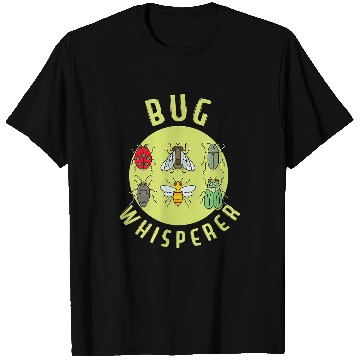 Discover Entomologist Top Bug Whisperer Science Study T-Shirts