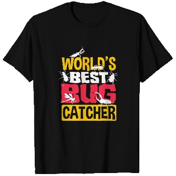 Discover Entomology Entomologist Insects Bugs Worlds bests Bug Catcher T-Shirts