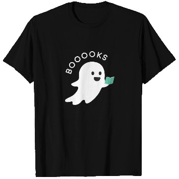 Discover Book Fun Cute ghosts Book Reading Teacher Student Halloween Costume T-Shirts
