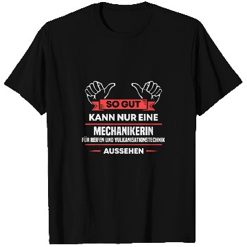Discover Mechanic Tyre Technology Design for Craftsmen T-Shirts