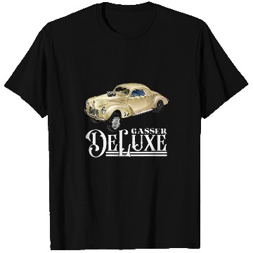 Discover Gasser Hot Rod 1940 Willys Business Coupe Deluxe Model T-Shirts
