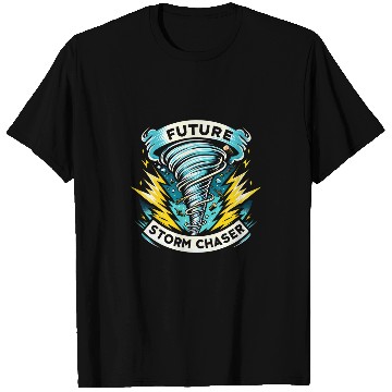 Discover Future Meteorologist Hurricane Chaser Weather Forecaster T-Shirts