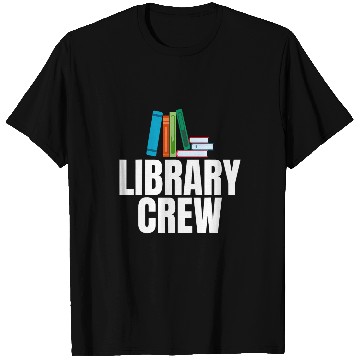 Discover Book Fun Library Crew Sarcastic for Unisex Book Nerds T-Shirts