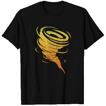 Discover Tornado Storm Chaser Meteorologist Hurricane Chasing Grunge T-Shirts