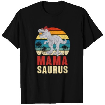 Discover Dinosaur Pet Mamasaurus T rexs Dinosaur Mama Saurus Family Matching T-Shirts