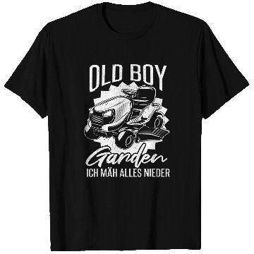 Discover Lawn Mower Fun rockabilly hot rod funny saying design T-Shirts