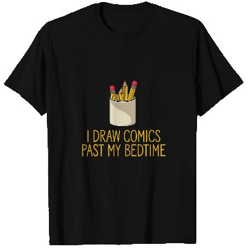 Discover Book Fun I Draw Comics I Manga Illustrator Comic Book Cartoonist 2 T-Shirts