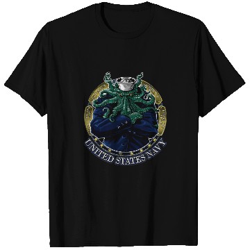 Discover Squid Pet Navy T-Shirts