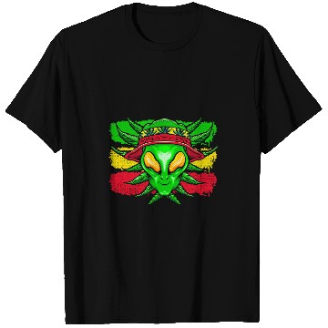 Discover Aliens UFO Can Do Reggae Culture Tradition Reggae T-Shirts