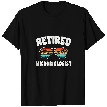 Discover Retired Microbiologist Funny Retirement Congratulations T-Shirts