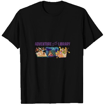 Discover Summer Reading Program 2024 Adventure Begins at Your Library 27 T-Shirts