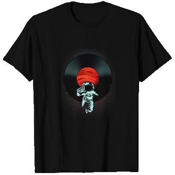 Discover Astronaut Job mars music disc outer Space art lovers T-Shirts