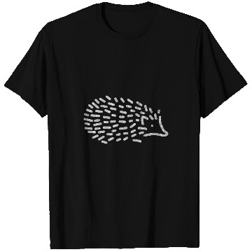Discover Hedgehog Pet Silver Hedgehog Artwork T-Shirts