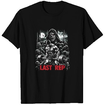 Discover Last Rep 80s Slasher Bodybuilding 21 T-Shirts