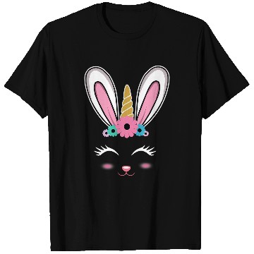 Discover Unicorn Pet Easter Bunny Happy Easter T-Shirts