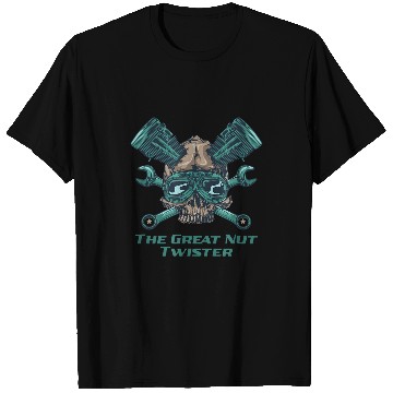 Discover The Great Nut Twister Mechanic Trucker Car Repair T-Shirts