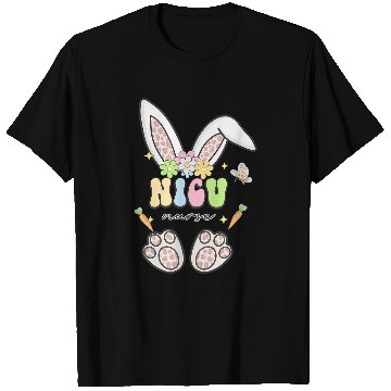 Discover nurses Job neonatal nurses easter leopard bunny nicu nurses peds T-Shirts