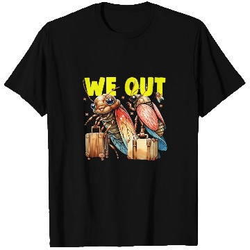 Discover Funny Cicada We Out Cute Cicada Brood Emergence T-Shirts
