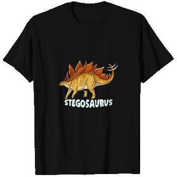Discover Dinosaur Pet Stegosaurus Dinosaur Design T-Shirts