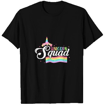 Discover Unicorn Pet Squad Rainbow T-Shirts