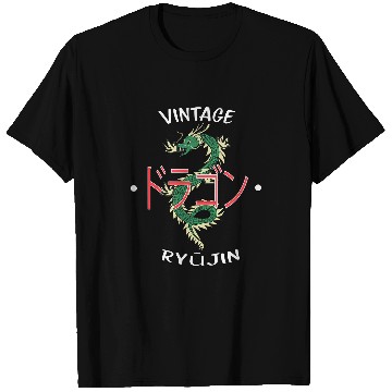 Discover Dragon Pet Japanese Dragon Inspired vintages style T-Shirts
