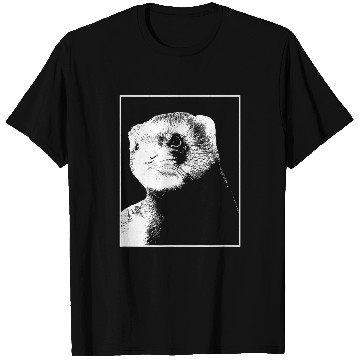 Discover Ferret Pet Cute Weasel Furry Animal Ferret T-Shirts
