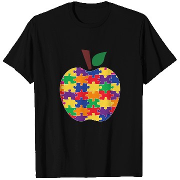 Discover Autism Puzzle Kindness Month Kind Apple {uzzle T-Shirts