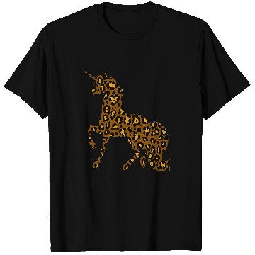Discover Unicorn Pet Leopard cheetah patterns T-Shirts