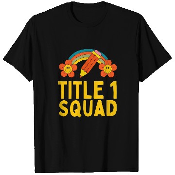 Discover Book Fun Cute title 1 one reading teacher assistant student pencil T-Shirts