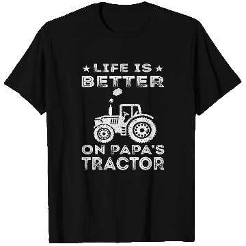 Discover Tractor Fun driving life is better on paps tractor farm T-Shirts