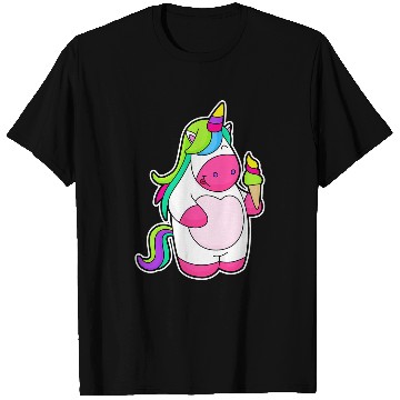 Discover Unicorn Pet Waffle ice cream T-Shirts