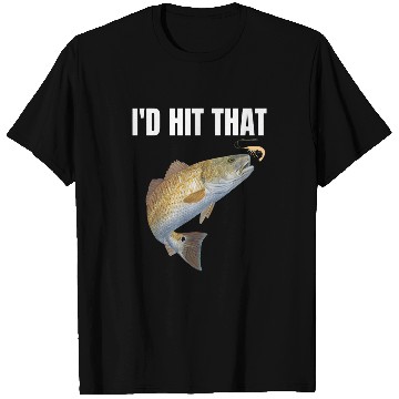 Discover Fishing Fun Funny Redfish Fishing Apparel For Men Women Redfish T-Shirts