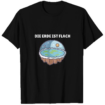 Discover Flat Earth Map Model Flat Earth Society T-Shirts